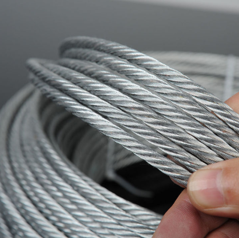 Wholesale Galvanized Round Strand Steel Wire Rope 6x37+fc/6x37+iws/6x37+iwr Crane Steel Wire Rope Galvanized