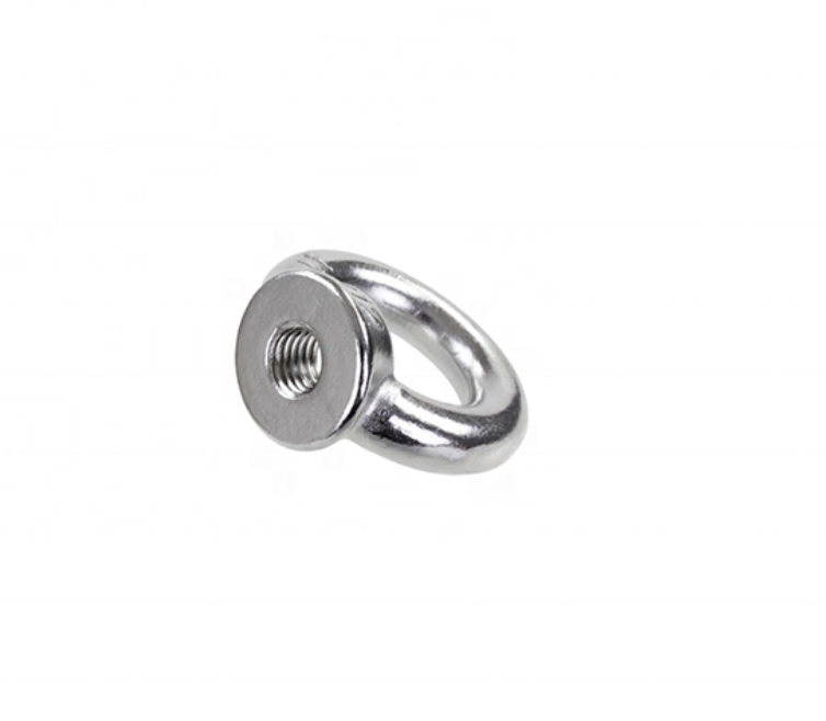 Stainless Steel DIN 582 Rings Nuts Anchor Strand Ring Screw Round Eye Nut Male Lifting Ring Shape Oval Eye Threaded Nut