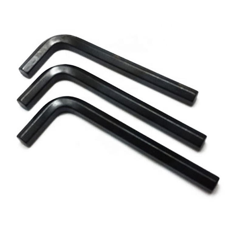 Allen wrench DIN911 Hex key carbon steel black oxide Hexagon Keys L Type Flat Head Allen Key