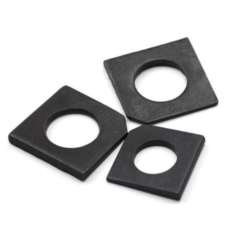 GB852 black oxide coating square taper washers Square Taper Washers For I Section