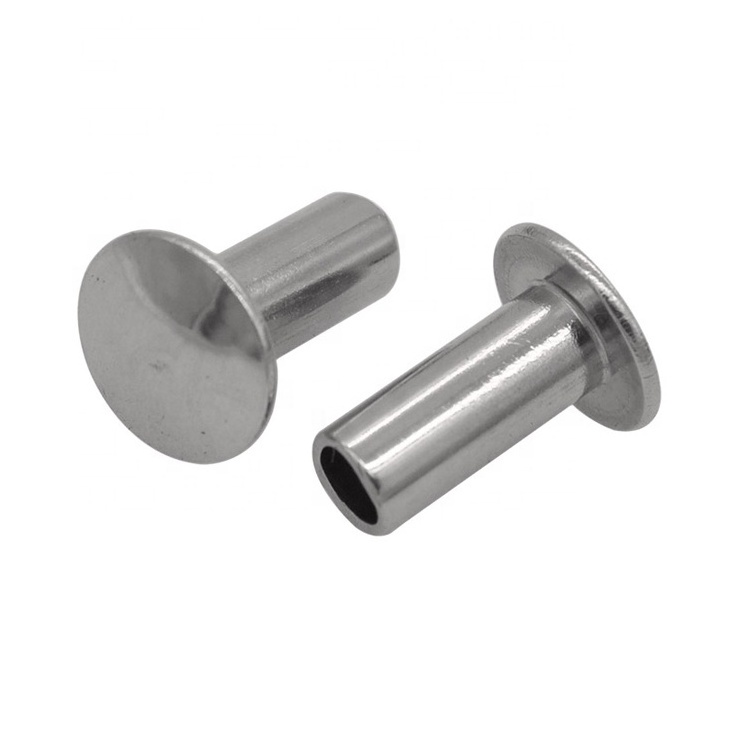 Stainless Steel Round Head Semi-tubular Rivets