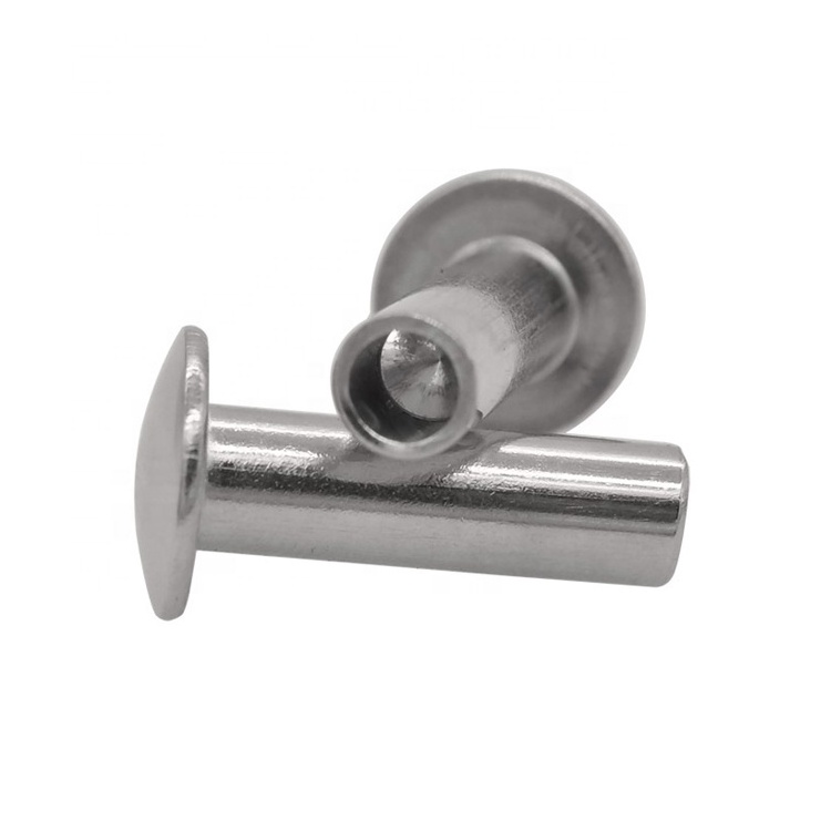 Stainless Steel Round Head Semi-tubular Rivets