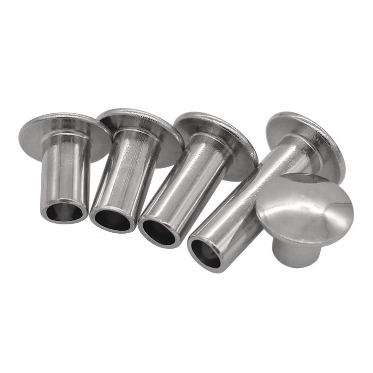 Stainless Steel Round Head Semi-tubular Rivets