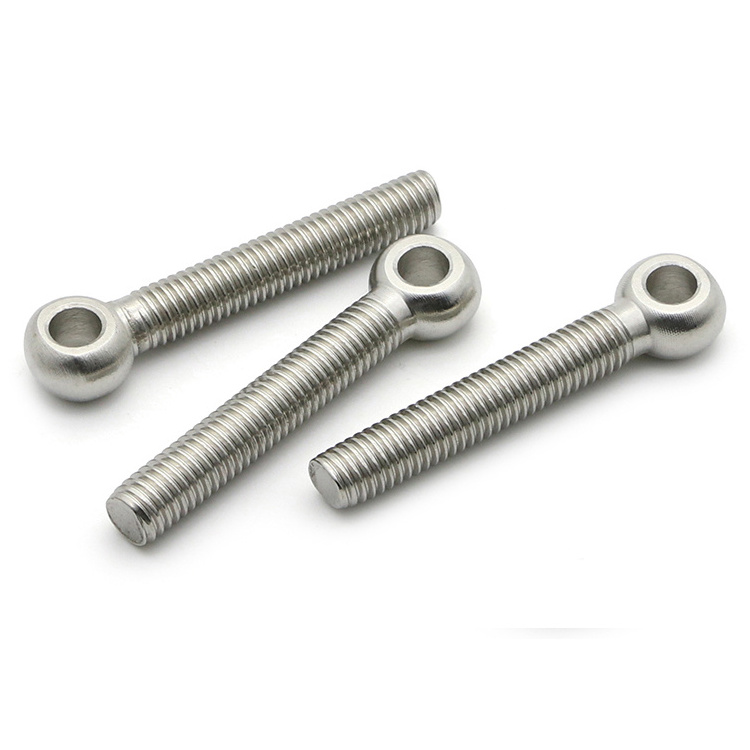 DIN580 Metric Stainless Steel Eye Bolts Lifting Eye Bolt Inch Steel Galvanized Lifting Eye Bolts