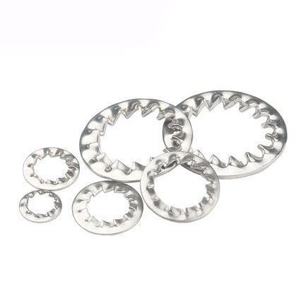 Stainless steel Serrated Lock Washers External Teeth Washer Toothed lock washers with external teeth