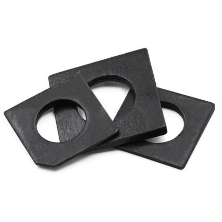 GB852 black oxide coating square taper washers Square Taper Washers For I Section