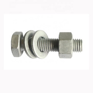 Half Thread Hot Dip Zinc Hex Bolts DIN931 Hexagon Head Bolts Half Threaded DIN 931 Hexagon Head Bolts