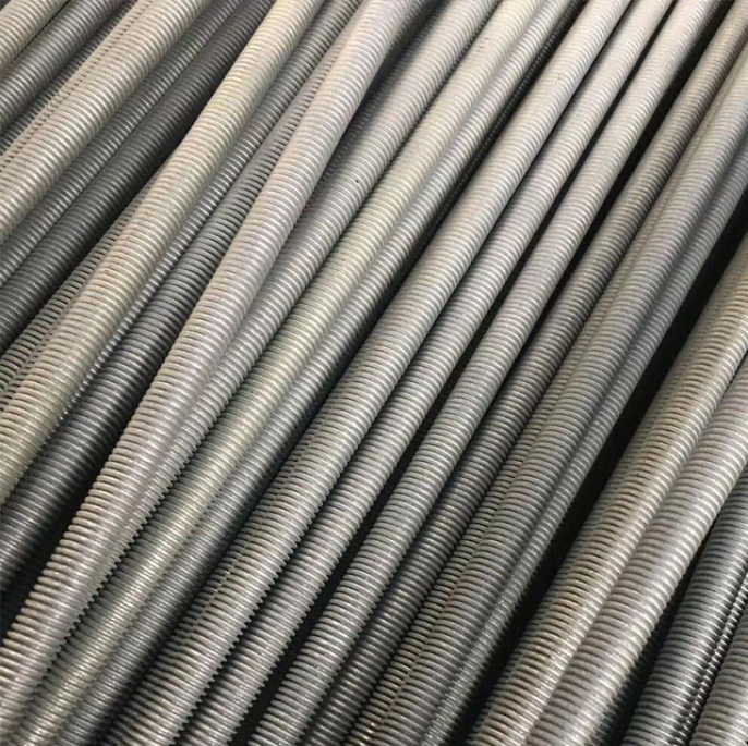 DIN 976 Threaded Rods Carbon Steel 4.8 Grade Hot dip galvanized M12 Threaded Rods DIN976