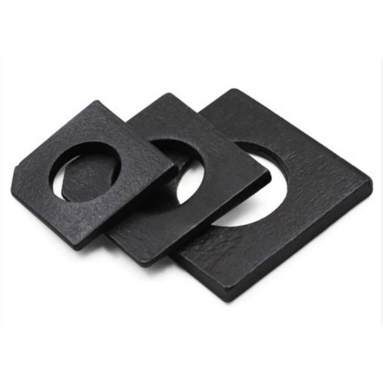 GB852 black oxide coating square taper washers Square Taper Washers For I Section