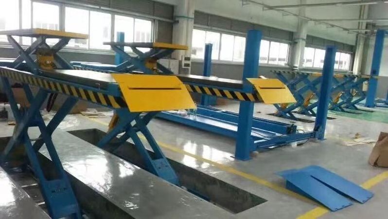 hot sales hydraulic scissor lifts Used Car Scissor Lift for Sale guangzhou Car Scissor Lift