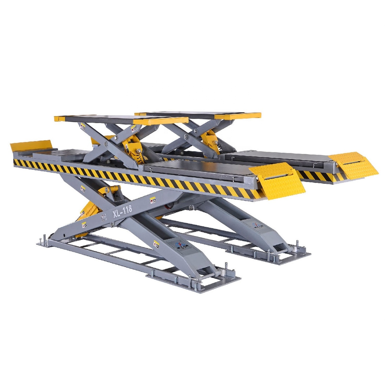 Double Level Big Scissor Lift /Wheel Alignment Scissor Auto Car Scissor Lift in Ground