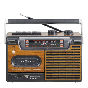 Cassette Recorders Fm Am Sw 3 Band Radio Sd Usb Mp3 Music Player Home Radio Cassette Recorder With Fold Down Carry Handle