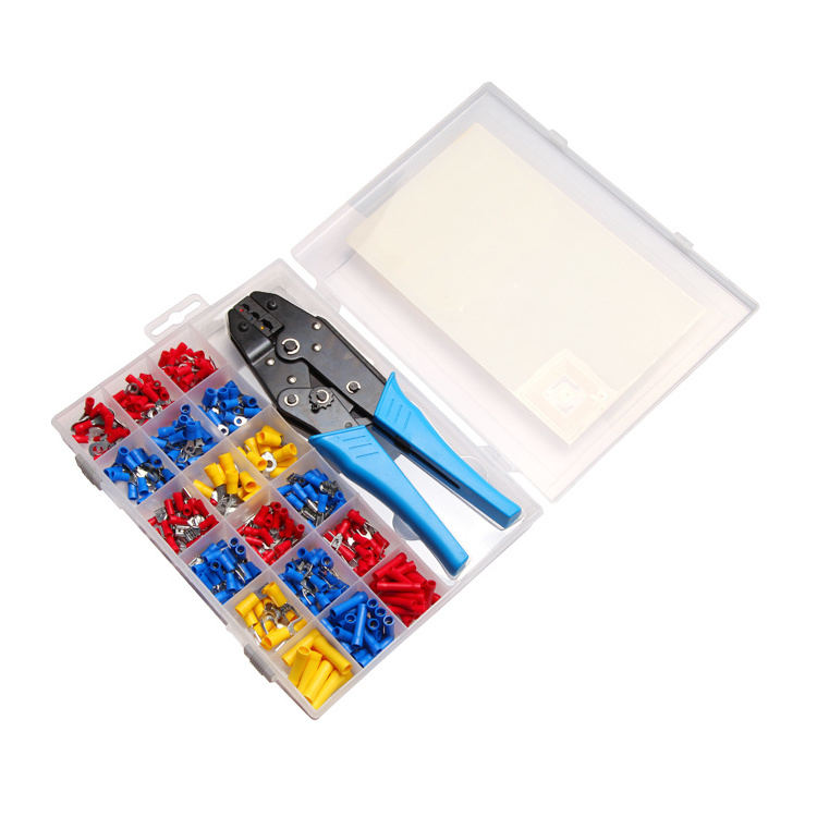 450 PCS cable termination kit insulated terminal kit with crimp tool terminals set