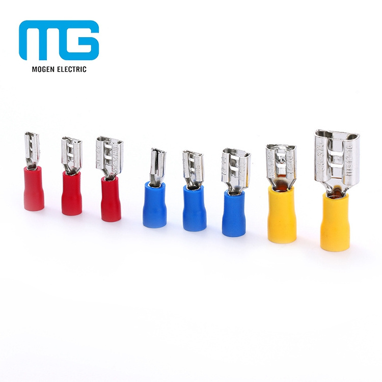 FDD Series Insulated Female Quick Disconnect Wire Spade Crimp Terminal lug