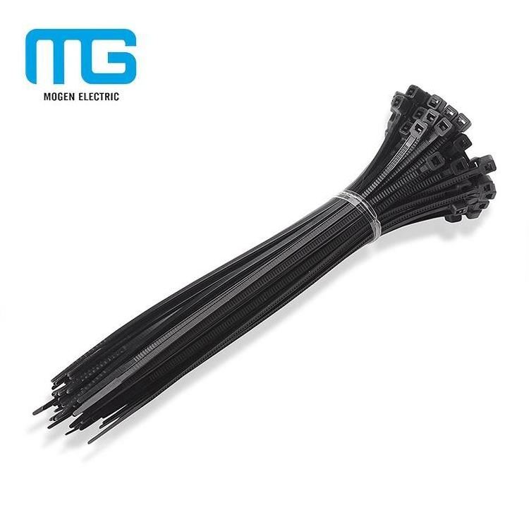 5*600 Black Plastic Nylon Self-locking Cable Ties,plastic Xqc20 Nylon Push Mount Car Dome Cable Zip Tie Blac NL 100pcs/bag