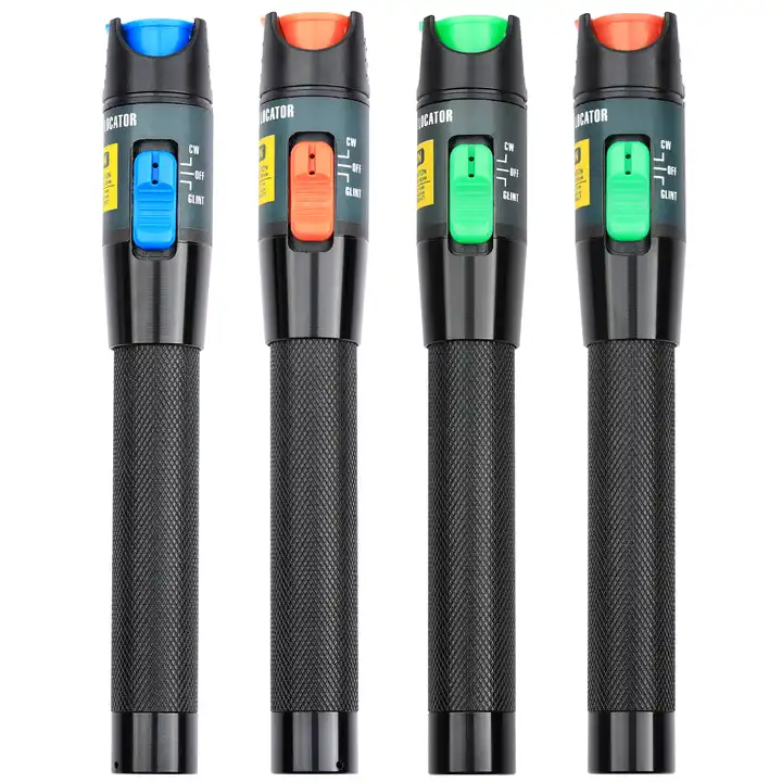 VFL SC/FC/ST adaptor Optic Fiber Red Light Pen for Fiber Optic Cable Test with Red light source