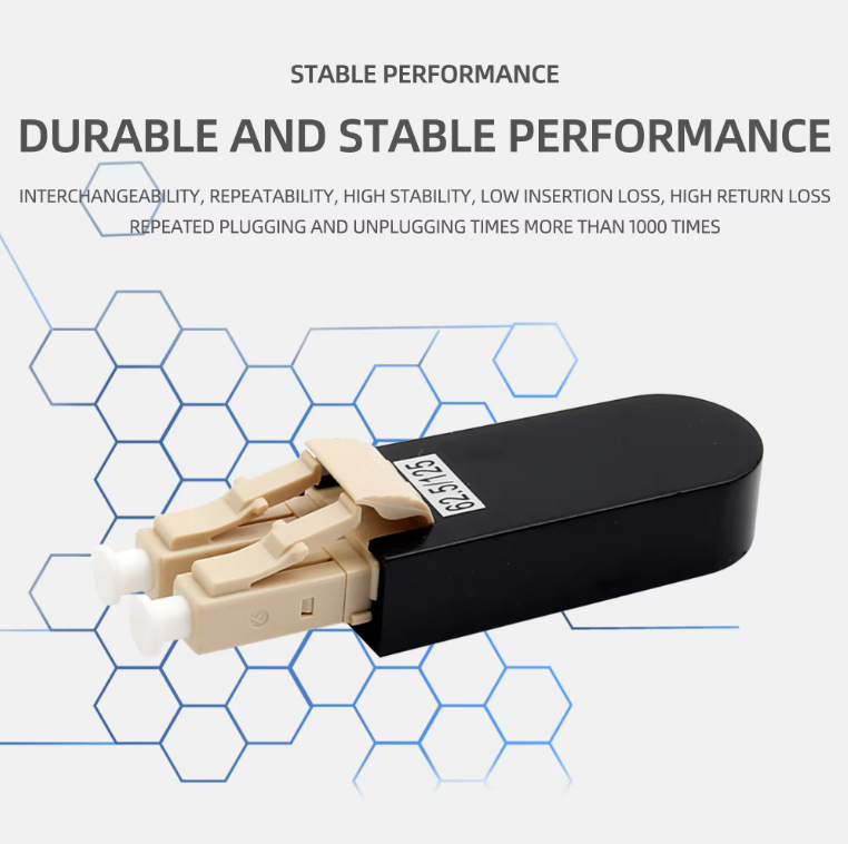 Wholesale LC/UPC Single Mode Multi-mode om2 OM3 OM4 Fiber Optic Circuitors Connector Flange coupler Loopback Adapter