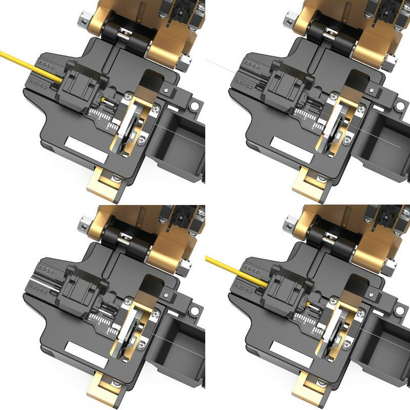 FC-30 optical fiber cutter 24 - side tungsten steel blade fiber cutting knife Automatic return tool