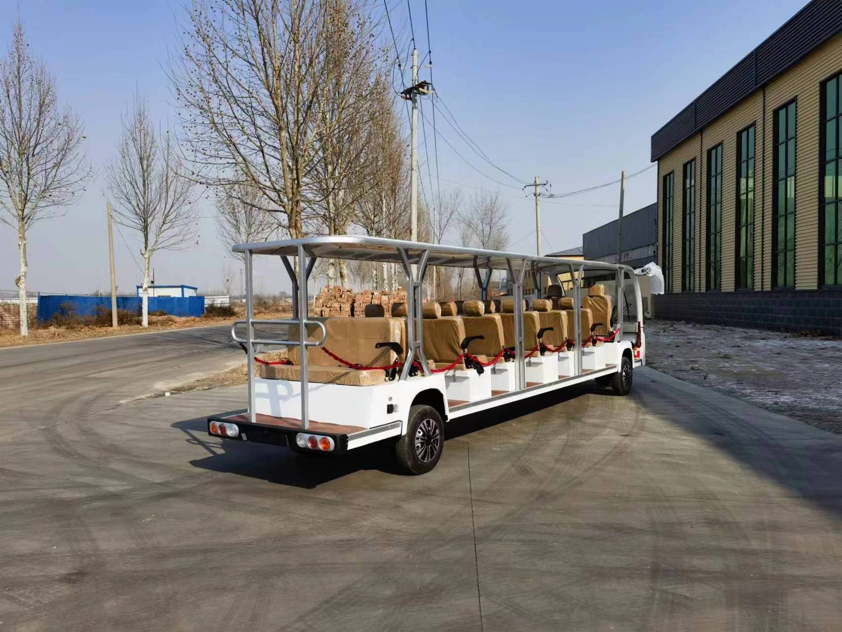 6-23 seats shuttle mini bus sightseeing electric car tourist car Electric  Shuttle Sightseeing Bus With High Quality