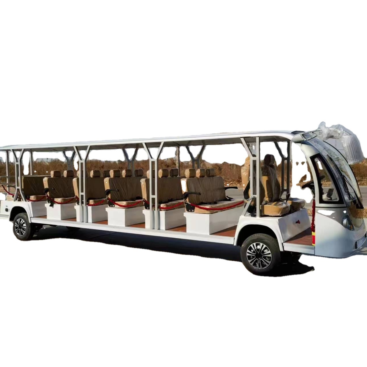 6-23 seats shuttle mini bus sightseeing electric car tourist car Electric  Shuttle Sightseeing Bus With High Quality