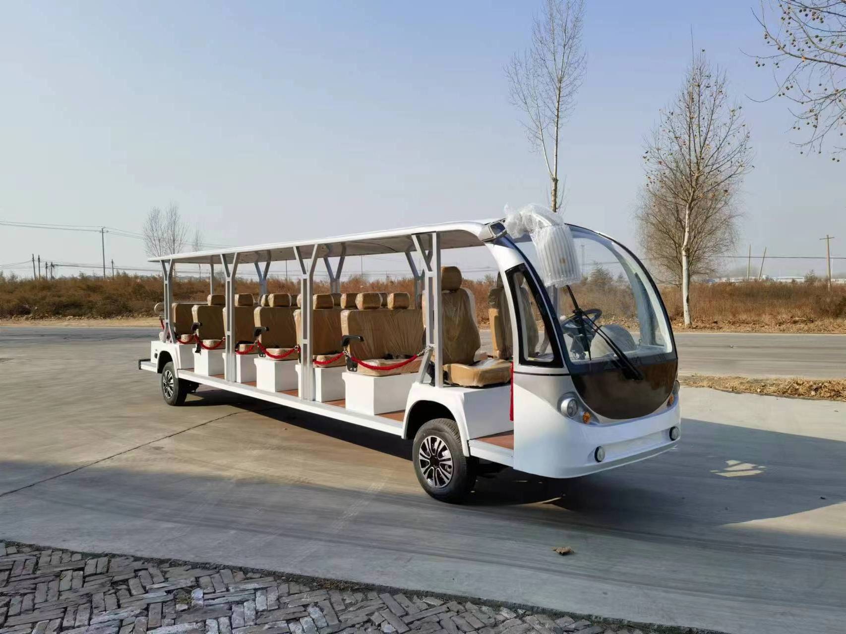 6-23 seats shuttle mini bus sightseeing electric car tourist car Electric  Shuttle Sightseeing Bus With High Quality