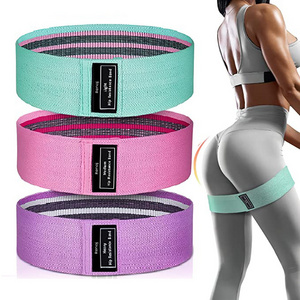 Fabric Exercise Hip Circle Resistance Bands  for Home Gym Yoga Weights Squats