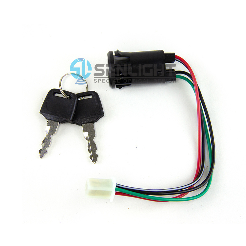 Factory High quality ignition switch ATV 50cc-250cc electric door lock ignition key switch lock for scrambling dirt motorcycle