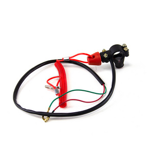 Motorcycle Accessories Atv 49cc Mini Car Emergency Stop Double Flameout Engine Tether Emergency Kill Switch