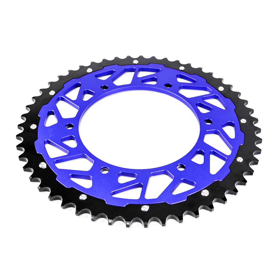 Customized CNC aluminum Rear Motorcycles Sprocket For YZ125 YZF250/426/450 WR250/450 TTR23