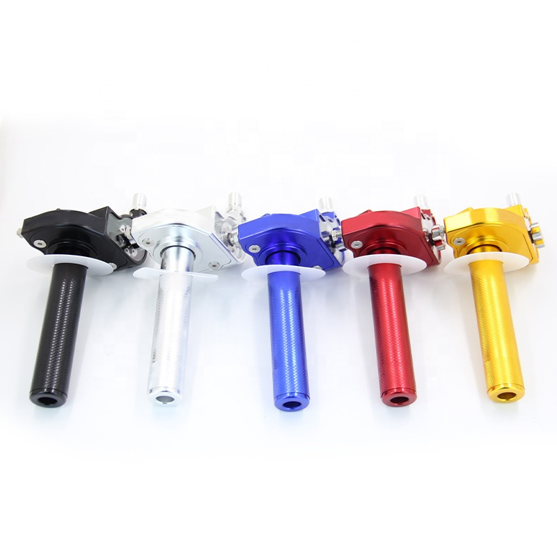 7/8' 22mm acerbis Universal Handlebar CNC Aluminum accelerator Throttle Grip With Throttle Cable Dirt Pit Bikes ATV UTV