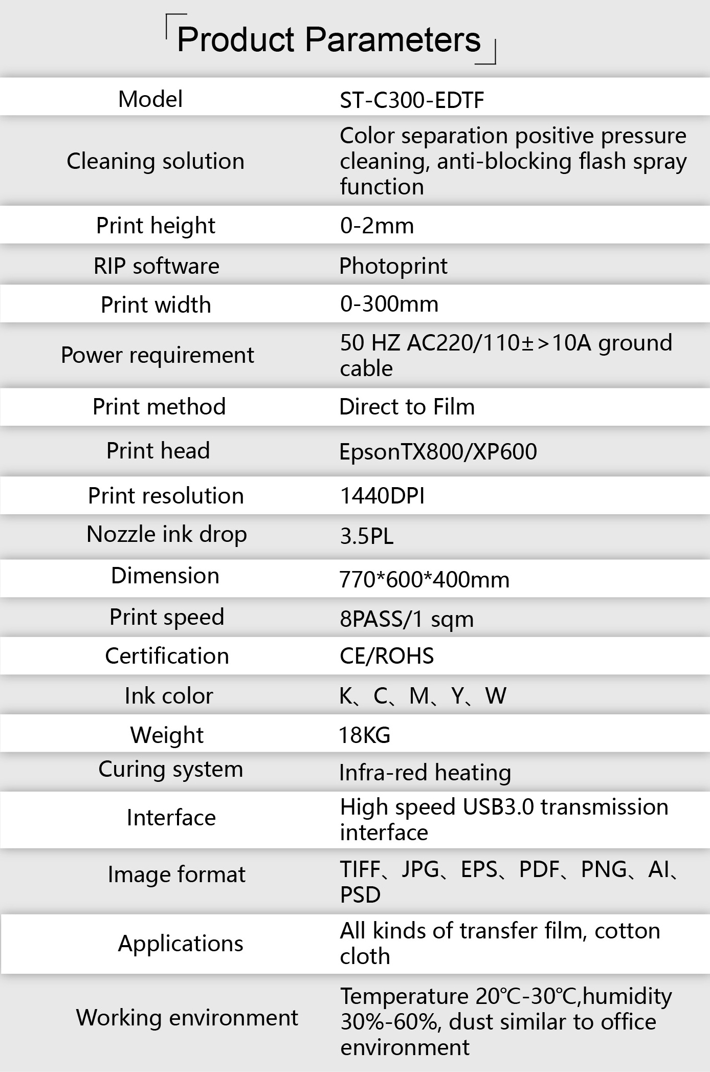 Factory Price C300 uv dtf printer a3 sticker printer/xp600 a3 size flatbed T-shirt Printing Machine