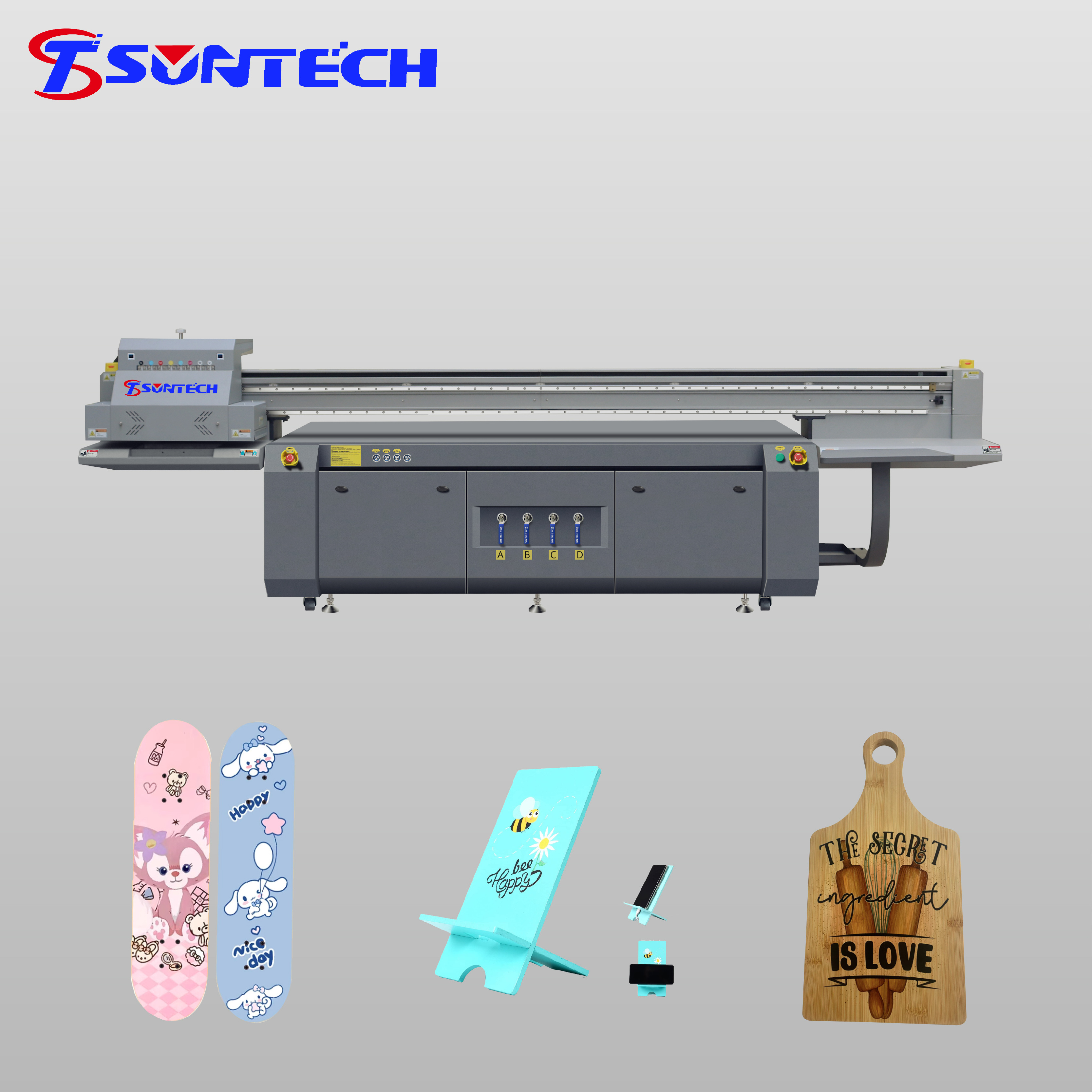 Digital uv printer height-adjustable flatbed printing machine with ricoh gen5 printhead