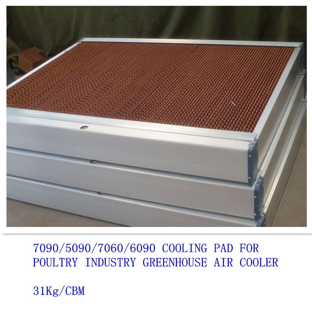 qingzhou Yongsheng series China Manufacturer Corrugated Cellulose Evaporative Cooling Pad For Poultry Farming/Chicken house