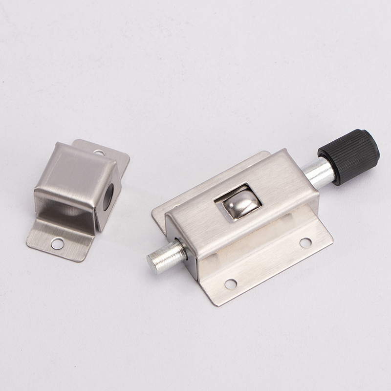 High quality stainless steel spring lock bolt lock used for cabinet doors in hot selling factories