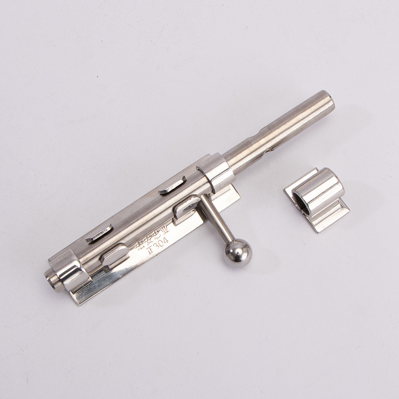 Top quality  6 inch 304 14mm stainless steel  thickened tower bolt wooden door Heavy Duty Door  floor latch