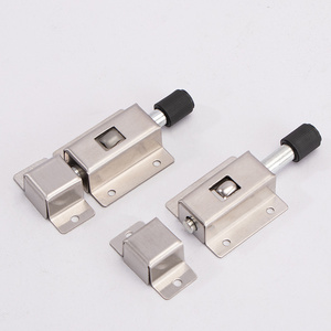 High quality stainless steel spring lock bolt lock used for cabinet doors in hot selling factories