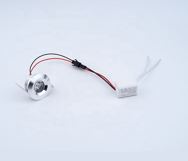 1W 3W LED Spotlight Mini led Ceiling Down Light Embedded Lamp Bulb For Cabinet Counter Showcase AC85-265V DC12V