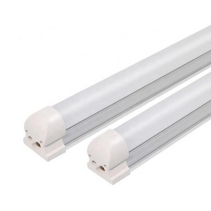 T8 LED Integrated Tube Lamp 2ft 600mm 3ft 900mm 4ft 1200mm Fluorescent Light 3000k 4000K 6000k Tube Light Clear/Milky Cover