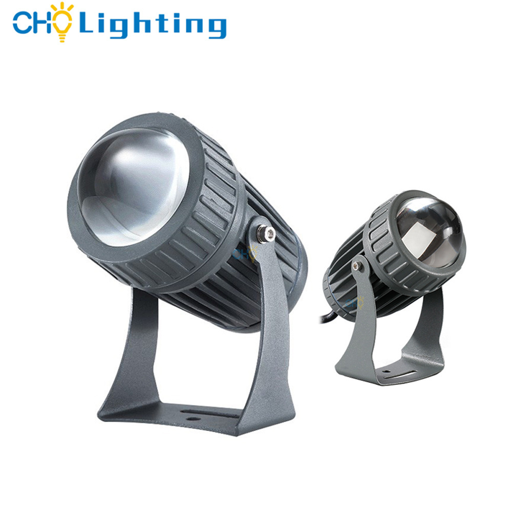 10w outdoor lighting ip65 led spot narrow beam floodlight garden Long Range light 12V 110v 220v lamp