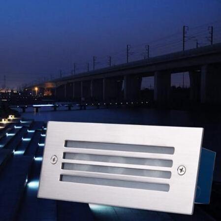 High quality Outdoor ip65 waterproof 3W led stair light recessed led step light