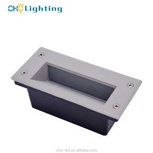 white black gray 3w recessed led step light outdoor ip65 12v 24v