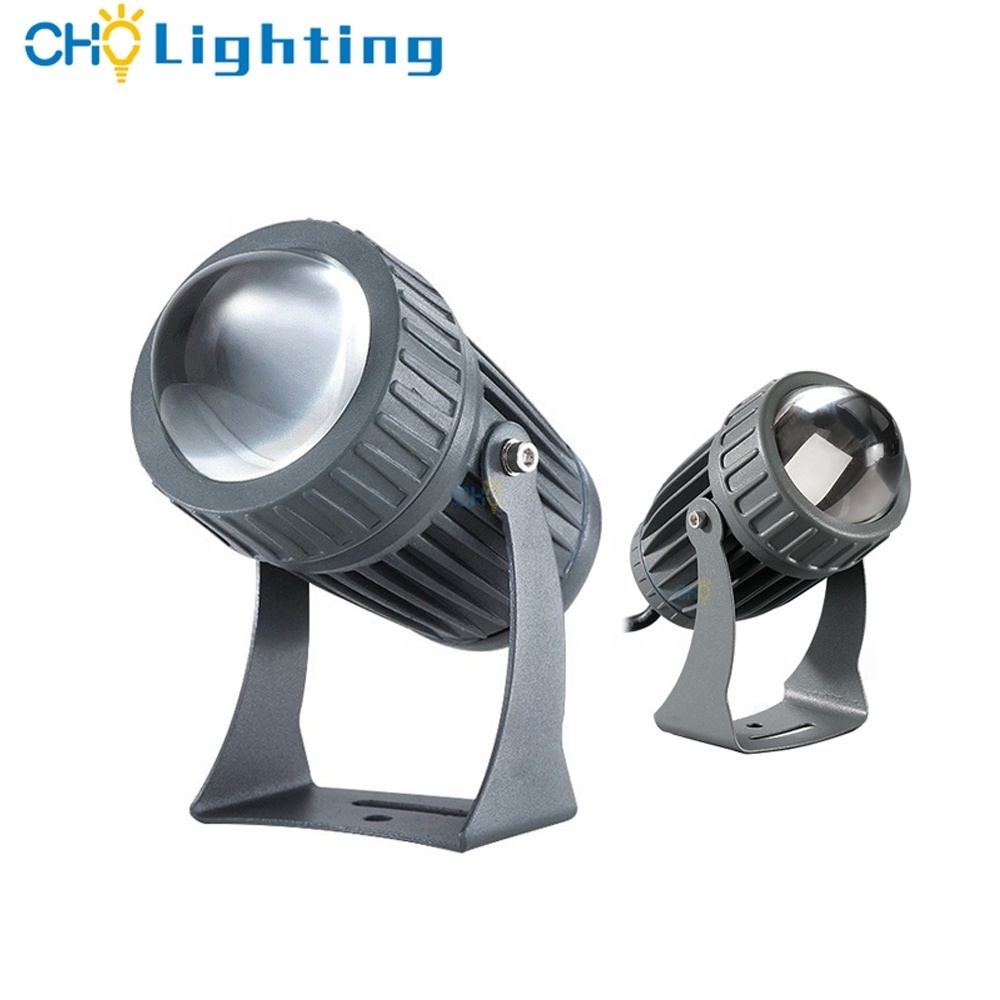 10W Outdoor Long Range High Spot Beam Light Waterproof IP65 Garden Led Lamp Narrow Spotlight