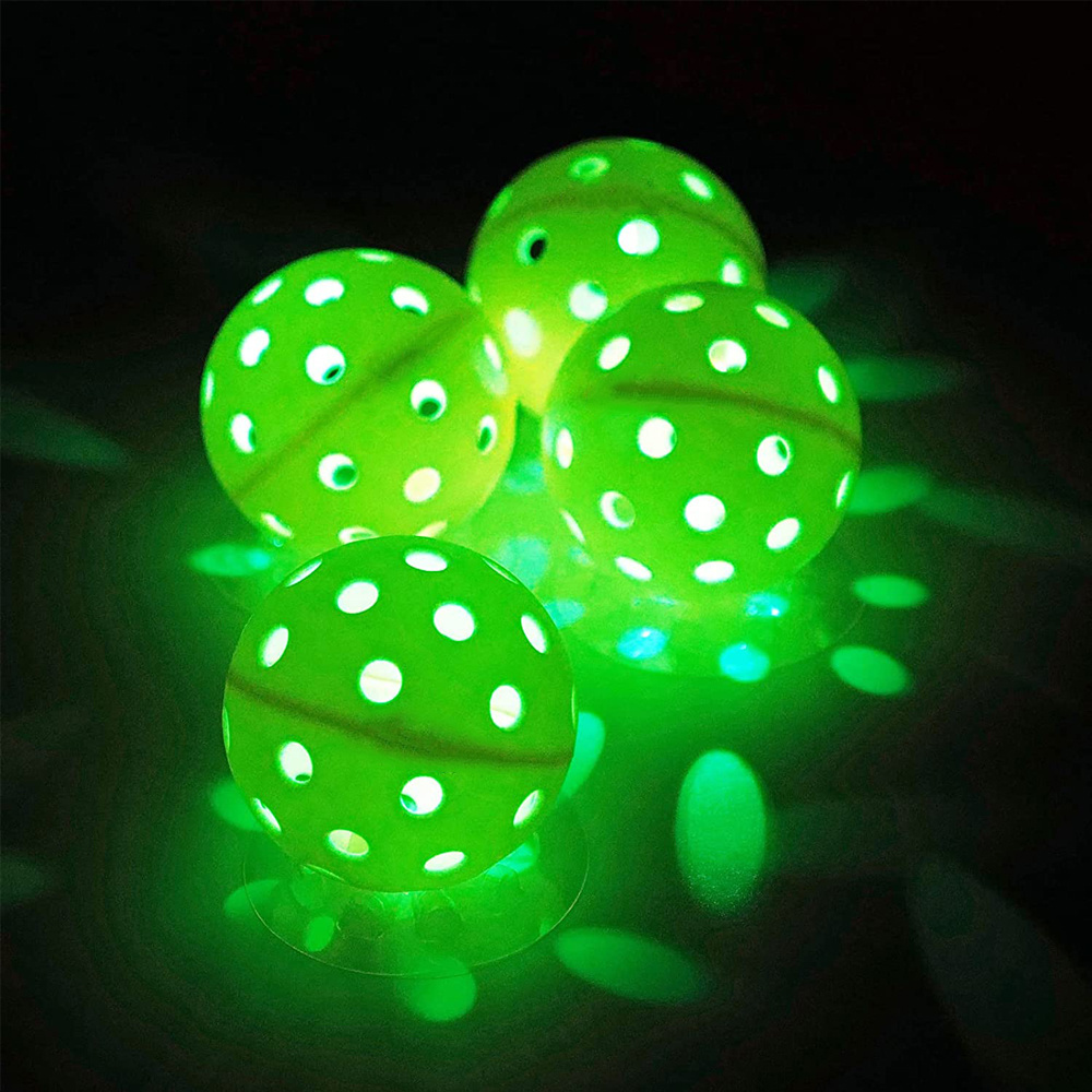 LED Light Up Pickleball Balls Glow in Dark