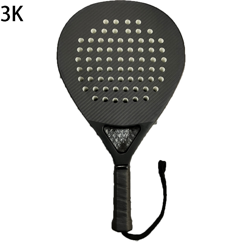 Custom Carbon Fiber Surface with Soft foam Core Paddle Tennis Racket padel rackets Paddleball Racquets paddle rackets