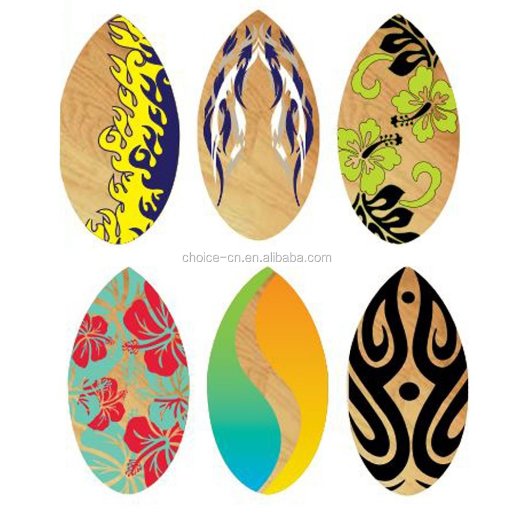 China Surfboard Bodyboards Wooden Skimboard