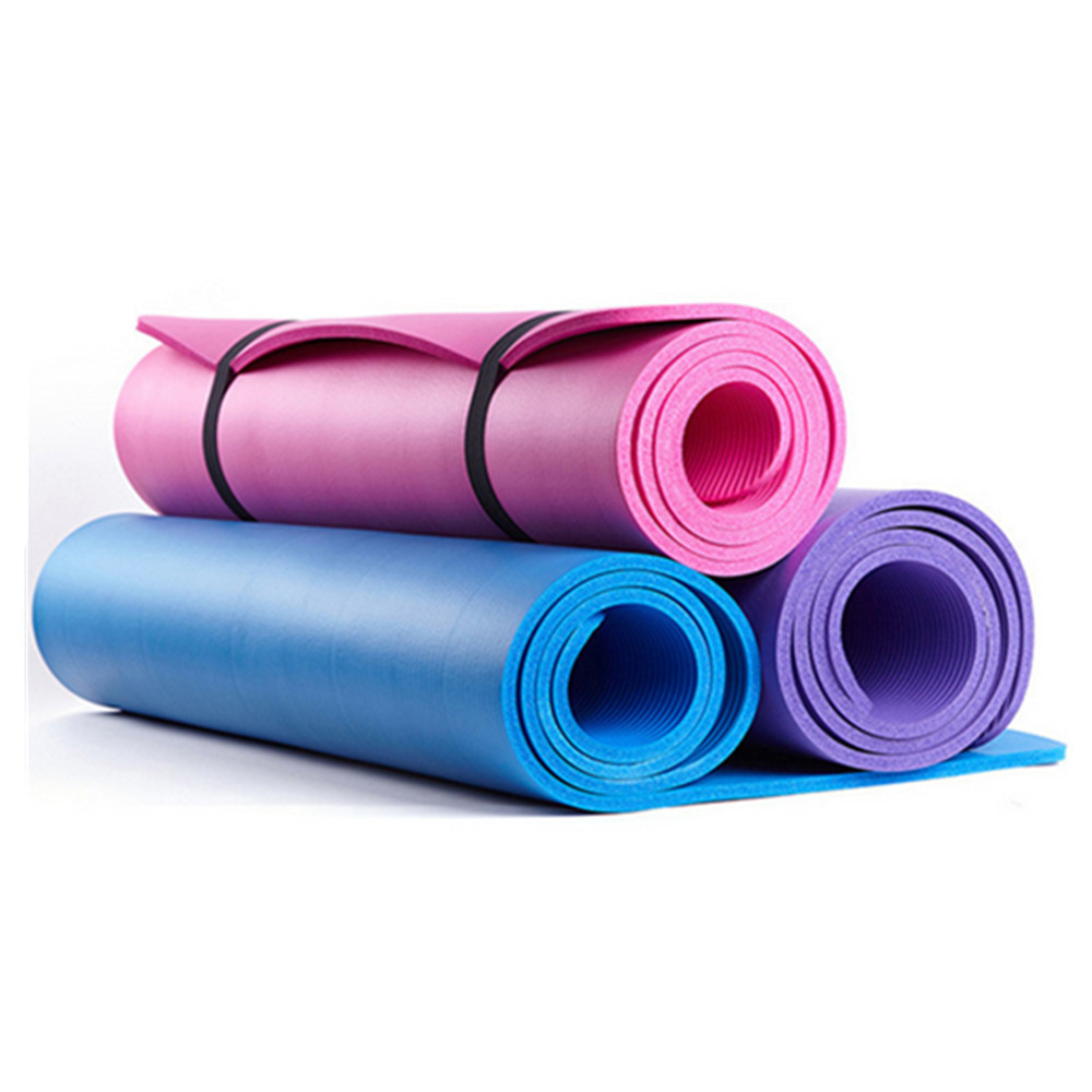 Comfortable Gym exercise Colorful NBR Yoga Mat