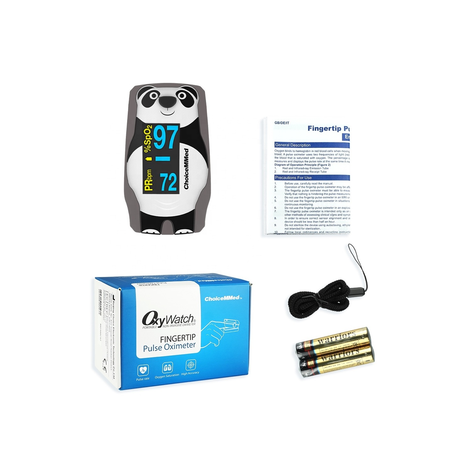 ChoiceMMed Fingertip Pulse Oximeter MD300C55