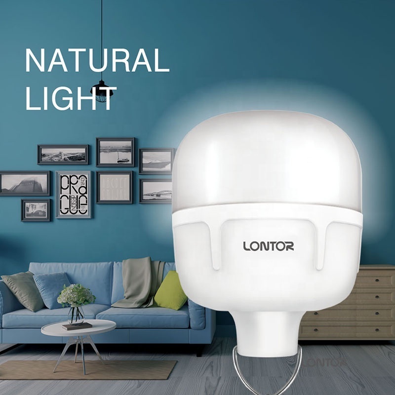 Energy-Saving Rechargeable LONTOR Emergency Smart  Led Light Bulb