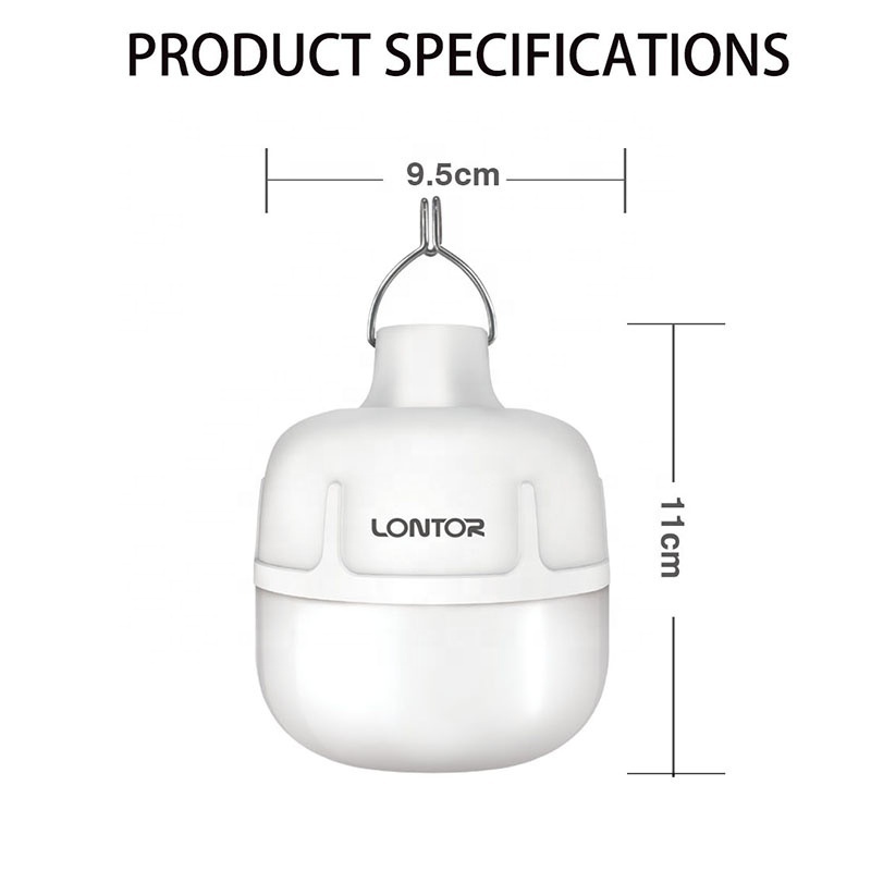 Energy-Saving Rechargeable LONTOR Emergency Smart  Led Light Bulb