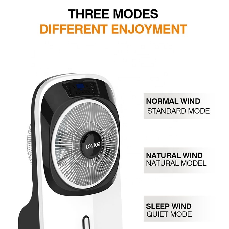 Rechargeable With Water Mist Fan  Outdoor Industrial Fan